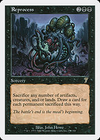 Magic the Gathering Card - Reprocess - MTG Circle