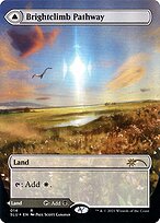 Magic the Gathering Card - Brightclimb Pathway // Grimclimb Pathway - MTG Circle