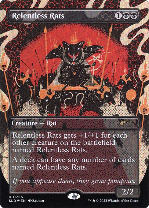 Magic the Gathering Card - Relentless Rats - MTG Circle