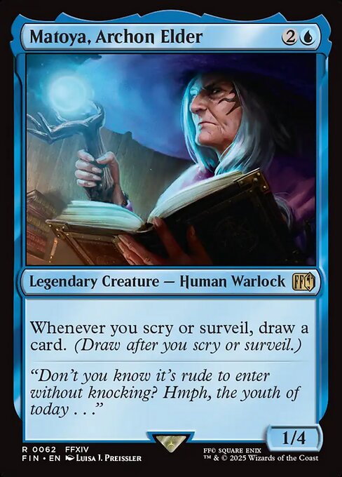 Magic the Gathering Card - Matoya, Archon Elder - MTG Circle
