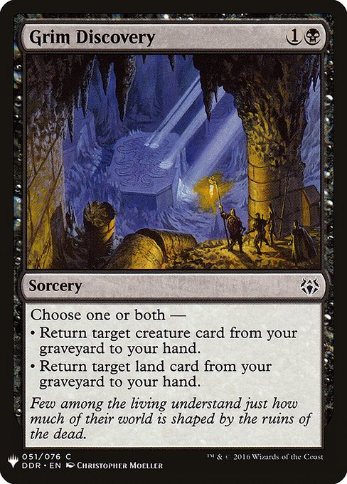 Magic the Gathering Card - Grim Discovery - MTG Circle