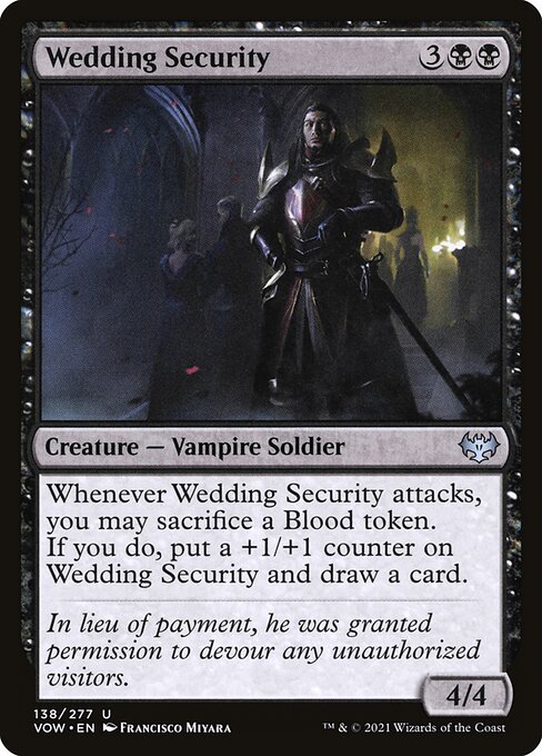 Magic the Gathering Card - Wedding Security - MTG Circle
