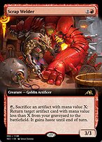 Magic the Gathering Card - Scrap Welder - MTG Circle