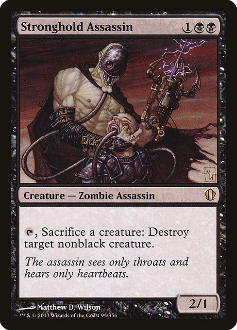 Magic the Gathering Card - Stronghold Assassin - MTG Circle