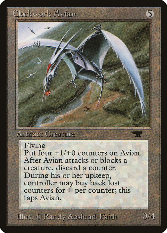 Magic the Gathering Card - Clockwork Avian - MTG Circle