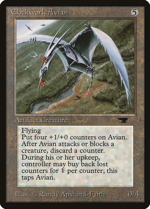Magic the Gathering Card - Clockwork Avian - MTG Circle