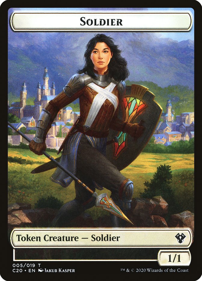 Magic the Gathering Card - Soldier - MTG Circle