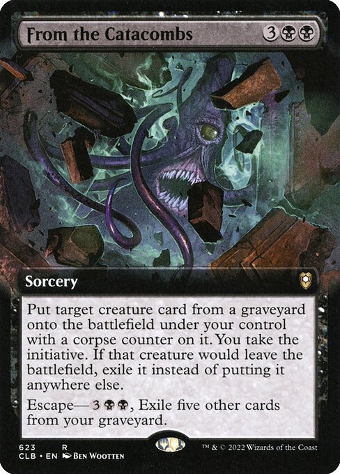 Magic the Gathering Card - From the Catacombs - MTG Circle