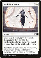 Magic the Gathering Card - Justiciar's Portal - MTG Circle