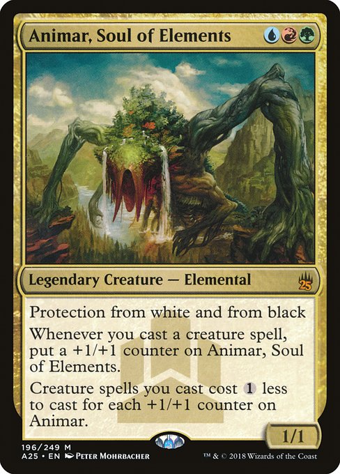 Magic the Gathering Card - Animar, Soul of Elements - MTG Circle