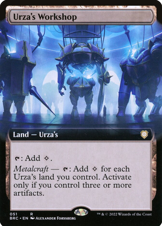 Magic the Gathering Card - Urza's Workshop - MTG Circle