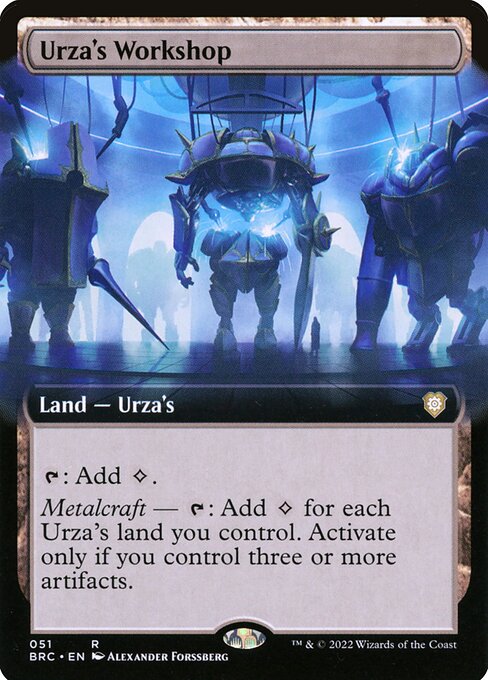 Magic the Gathering Card - Urza's Workshop - MTG Circle