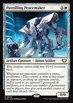 Magic the Gathering Card - Patrolling Peacemaker - MTG Circle