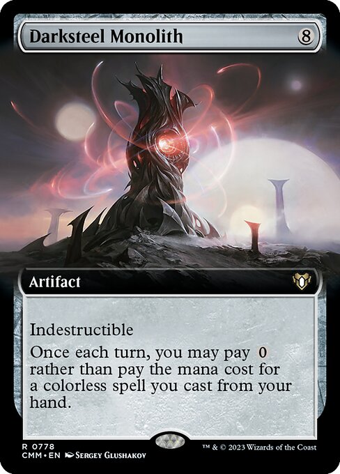 Magic the Gathering Card - Darksteel Monolith - MTG Circle