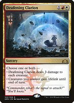 Magic the Gathering Card - Deafening Clarion - MTG Circle