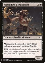 Magic the Gathering Card - Marauding Boneslasher - MTG Circle