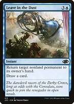 Magic the Gathering Card - Leave in the Dust - MTG Circle