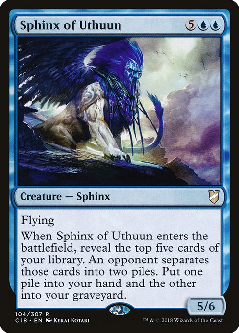 Magic the Gathering Card - Sphinx of Uthuun - MTG Circle