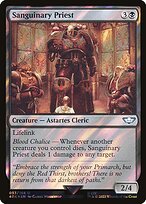 Magic the Gathering Card - Sanguinary Priest - MTG Circle
