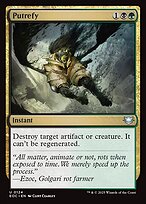 Magic the Gathering Card - Putrefy - MTG Circle