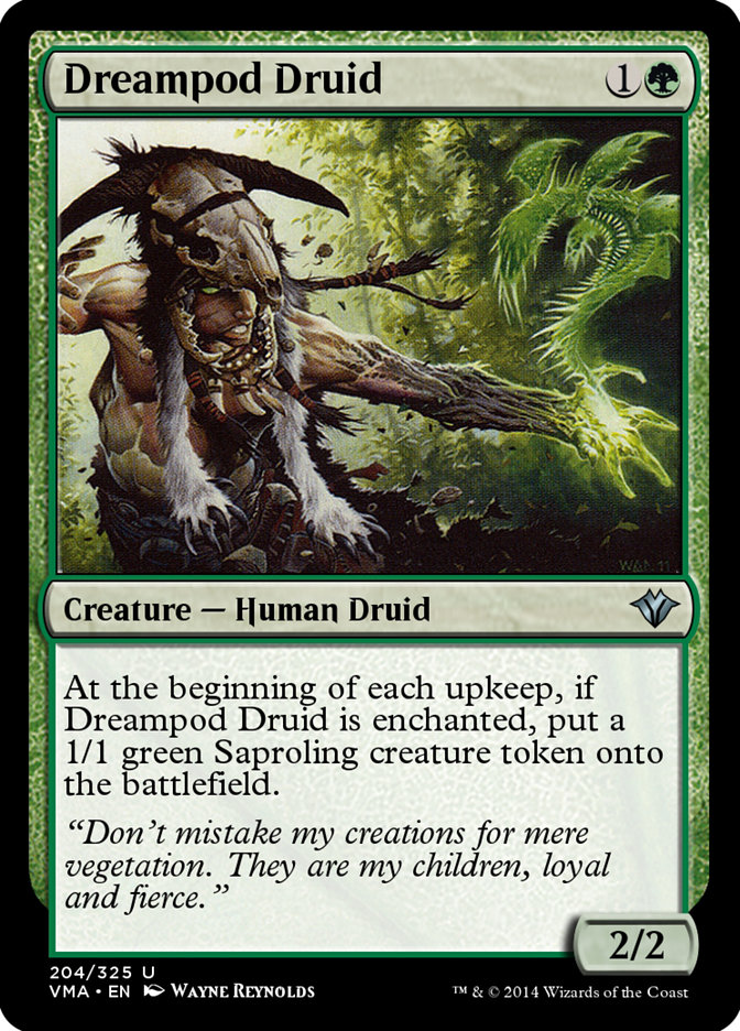 Magic the Gathering Card - Dreampod Druid - MTG Circle