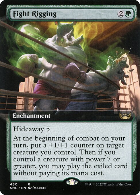 Magic the Gathering Card - Fight Rigging - MTG Circle