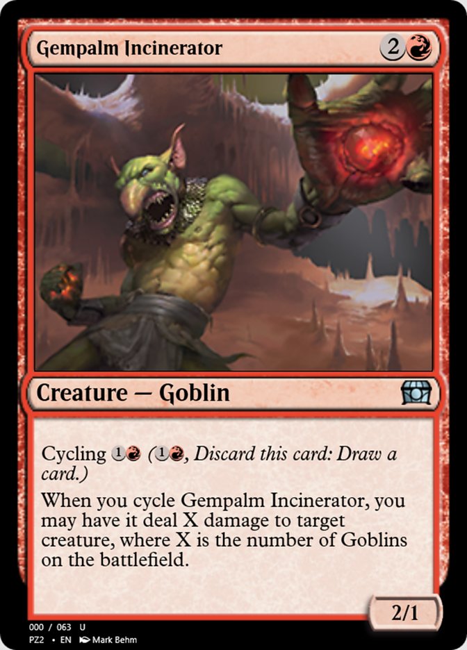 Magic the Gathering Card - Gempalm Incinerator - MTG Circle