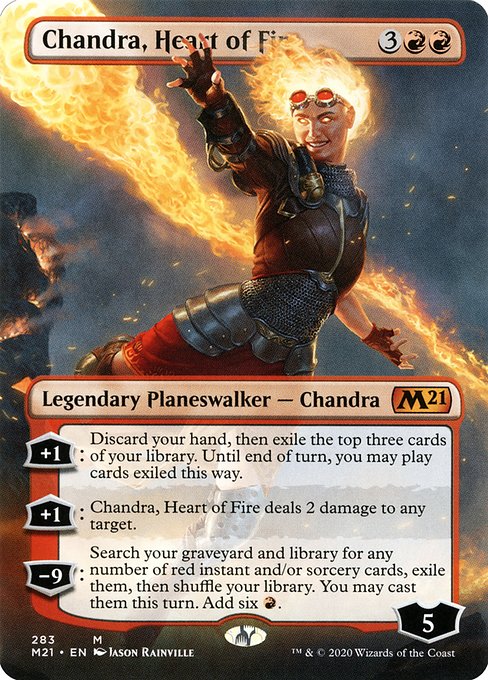 Magic the Gathering Card - Chandra, Heart of Fire - MTG Circle