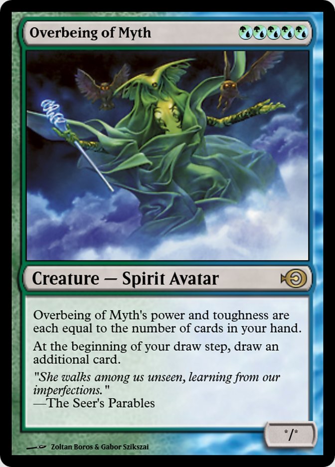 Magic the Gathering Card - Overbeing of Myth - MTG Circle