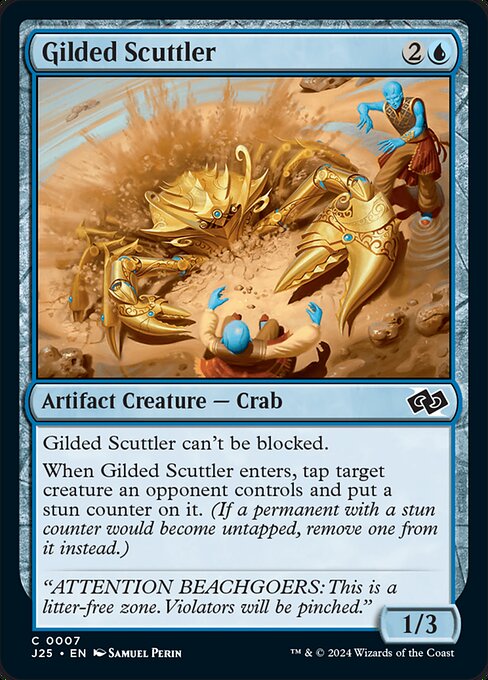 Magic the Gathering Card - Gilded Scuttler - MTG Circle