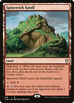 Magic the Gathering Card - Spinerock Knoll - MTG Circle