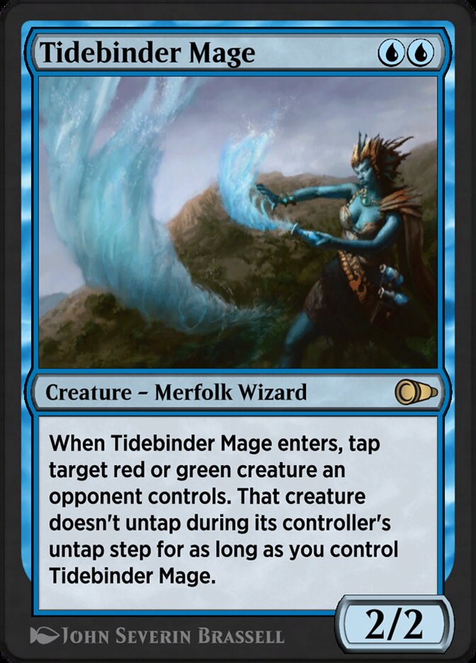 Magic the Gathering Card - Tidebinder Mage - MTG Circle