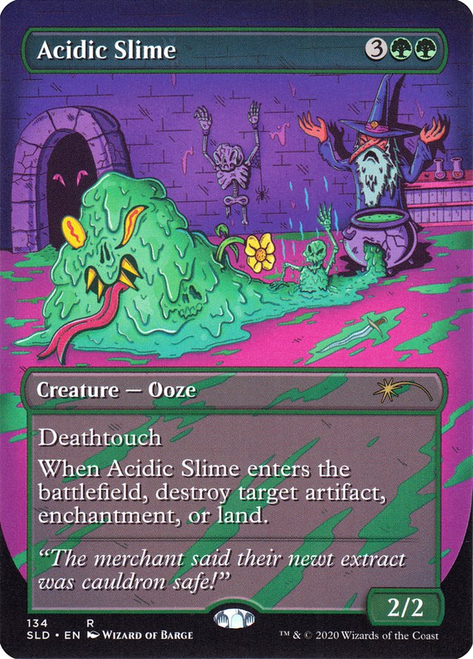 Magic the Gathering Card - Acidic Slime - MTG Circle