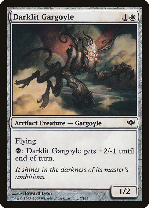 Magic the Gathering Card - Darklit Gargoyle - MTG Circle