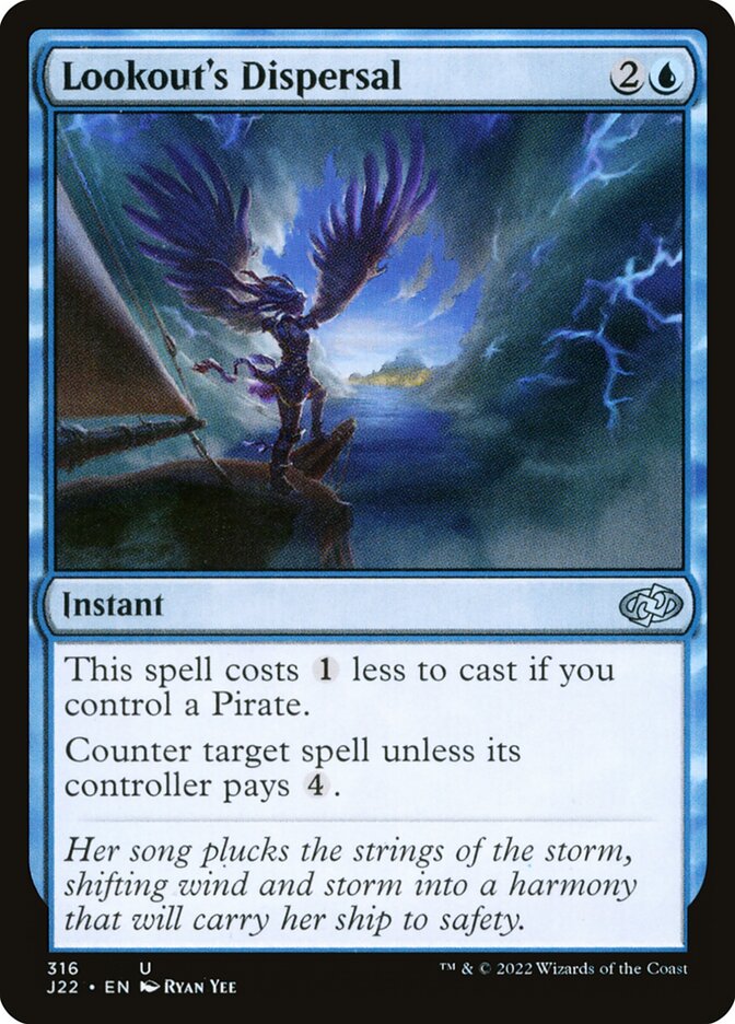 Magic the Gathering Card - Lookout's Dispersal - MTG Circle