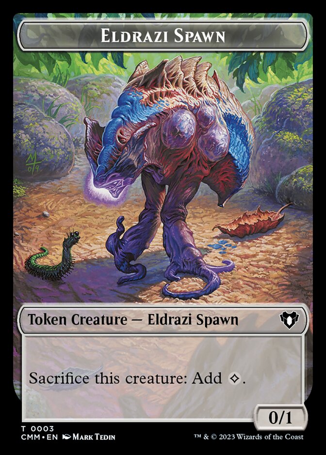 Magic the Gathering Card - Eldrazi Spawn - MTG Circle