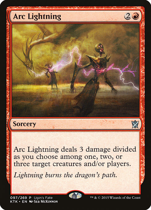 Magic the Gathering Card - Arc Lightning - MTG Circle