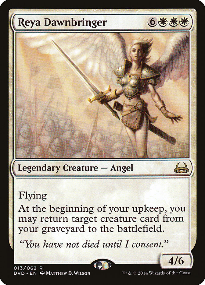 Magic the Gathering Card - Reya Dawnbringer - MTG Circle