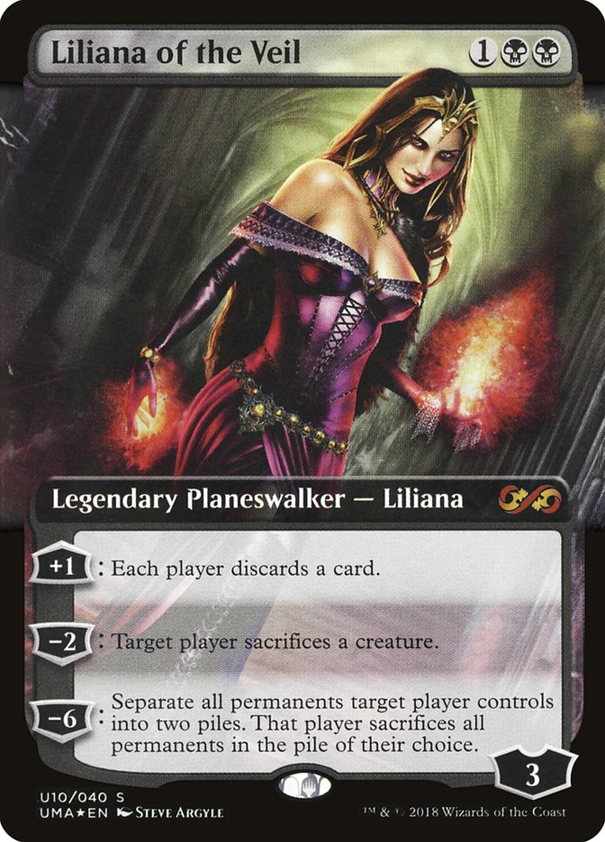 Magic the Gathering Card - Liliana of the Veil - MTG Circle