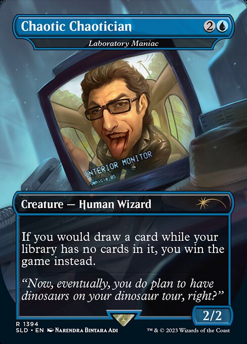 Magic the Gathering Card - Laboratory Maniac - MTG Circle
