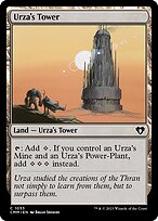 Magic the Gathering Card - Urza's Tower - MTG Circle