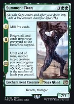 Magic the Gathering Card - Summon: Titan - MTG Circle