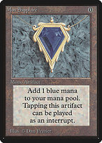 Magic the Gathering Card - Mox Sapphire - MTG Circle