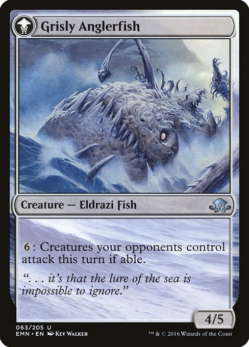 Magic the Gathering Card - Grisly Anglerfish - MTG Circle