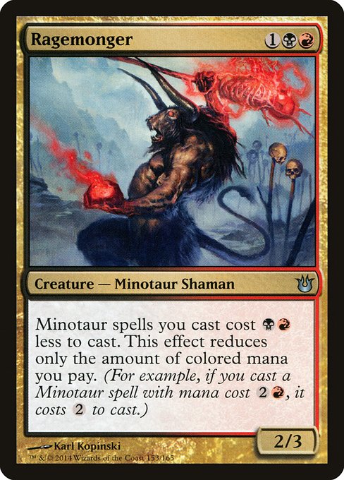 Magic the Gathering Card - Ragemonger - MTG Circle