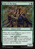 Magic the Gathering Card - Sage of the Fang - MTG Circle