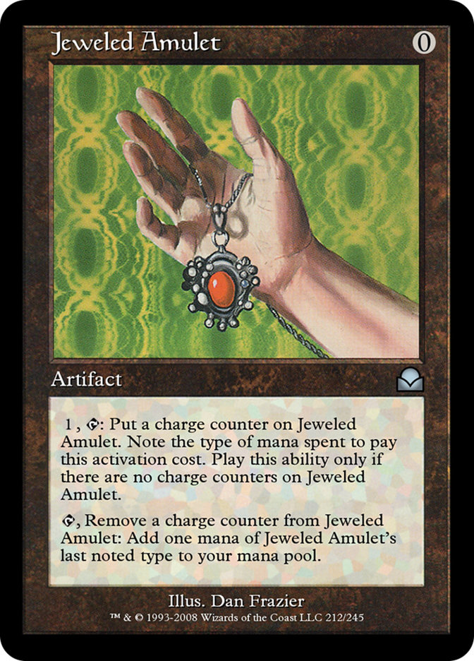 Magic the Gathering Card - Jeweled Amulet - MTG Circle