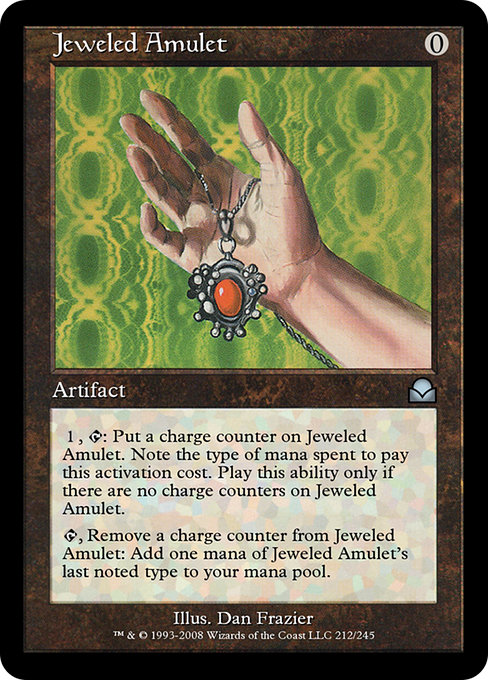 Magic the Gathering Card - Jeweled Amulet - MTG Circle