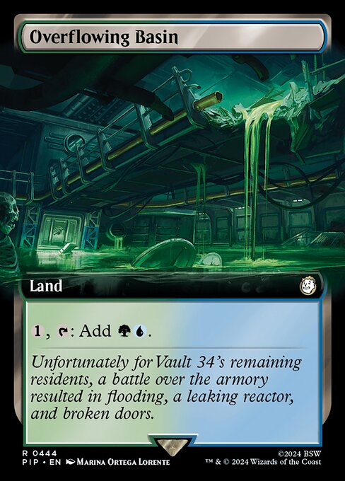 Magic the Gathering Card - Overflowing Basin - MTG Circle