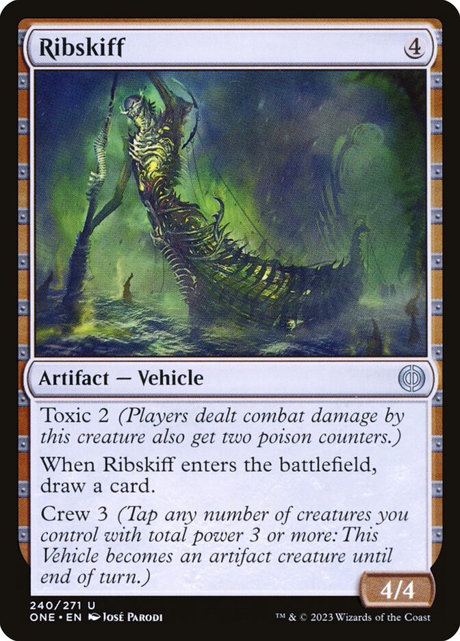Magic the Gathering Card - Ribskiff - MTG Circle